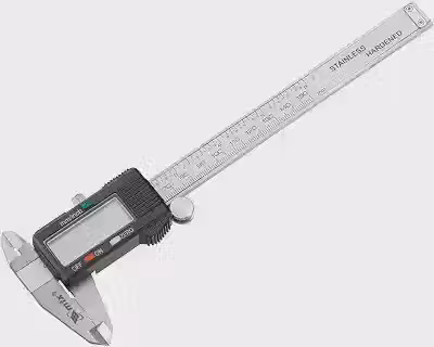 MTX Paquímetro Digital 150Mm 6 Pol Em Aço Inoxidável Alta Precisão Com Display LCD Para Medições Internas E Externas Estojo Plástico De Proteção Ideal Para Uso Profissional Em Oficinas E Manutenção
