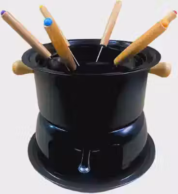 Aparelho de Fondue Grande para 6 pessoas