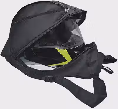 Mochila Moto Dobrável Porta Capacete Para Motociclista Viagem