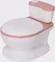 Penico Infantil OHANA BABY Troninho Privadinha Rosa - Desfralde Divertido, Assento Ergonômico, Resistente até 50kg (Rosa)