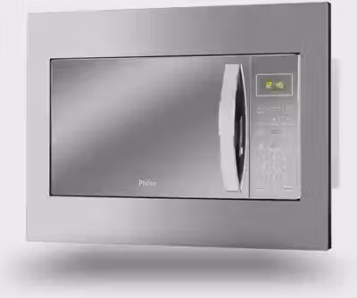 Microondasde Embutir Philco 28L Inox Limpa Fácil PMB30E 127V
