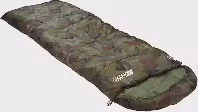 ntk, Saco de Dormir Tipo Sarcófago Viper, com Faixa de Temperatura entre 5°C à 12°C, com Capuz Incorporado e Bolsa de Transporte, Camuflado