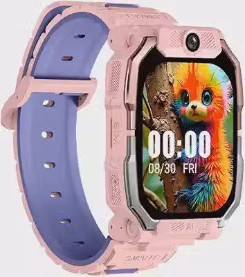 Smartwatch Infantil Howear HW-Z10 5G GPS Integrado Câmera WhatsApp Wi-Fi Play Store Chamada de Vídeo Botão SOS Bluetooth Aplicativos Despertador Contador de Passos Resistente à Água (Rosa)