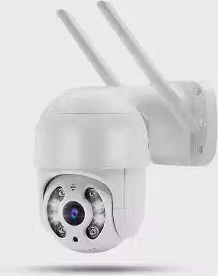 Câmera IP Sem Fio de Segurança Externa HD, Câmera Doméstica Inteligente de Visão Noturna Infravermelha Sem Fio, IP66 à Prova d'água e à Prova de Poeira, Chamada de Voz Bidirecional