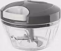Processador de Alimentos Mini 3 Laminas Aço Inoxidável 500 ml Manual