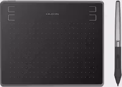 MESA DIGITALIZADORA HUION INSPIROY HS64-6.3 x 4inch 4 botões programáveis