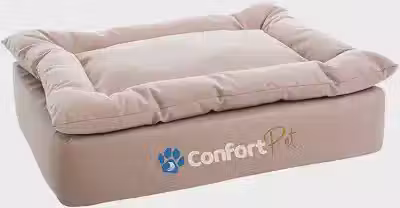Cama Pequena Confort Pet Sonos com Pillow Removível (Bege)