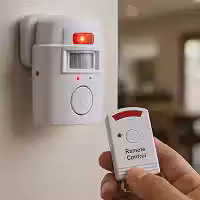 Kit Alarme Residencial Premium Sem Fio, Sensor, Sirene, Controle, VARENZIA