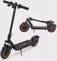 Scooter Elétrica Dobrável 365W com Suspensão Dianteira Dupla 30km/h