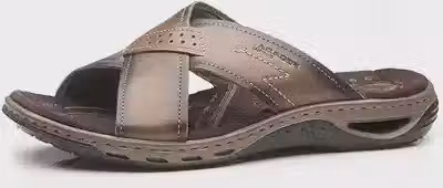 Chinelo Masculino Couro Preto Pegada 131661-06