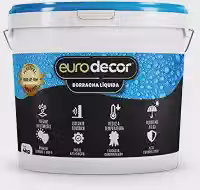 Borracha Líquida Premium 4kg Impermeabilizante Tinta Emborrachada Flexível Euro decor (Branco Neve)