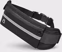 Pochete Esportiva Slim Impermeável para Corrida, Academia e Ciclismo – Porta Celular Ajustável com Saída para Fone Unissex Fitness Bolsa de Cintura para Viagem Porta Dinheiro Cartão