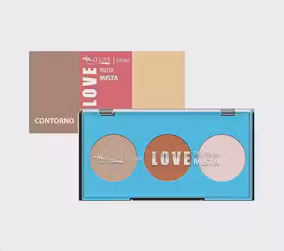 Max Love Paleta Mista 03 Cont/blush/ilum