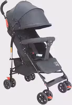 Maxi Baby Carrinho de Bebê Guarda Chuva LINK Até 15kgs (Preto)