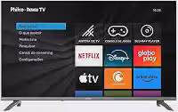 Smart TV 43' Philco Roku TV HDR10 Dolby Áudio