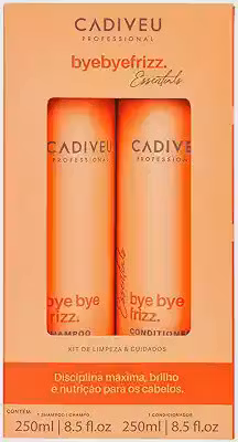 Kit Shampoo e Condicionador Bye Bye Frizz, Cadiveu Essentials