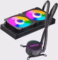 Water Cooler Mach1 Logic, Rgb, 240mm, Amd e Intel, Preto - Gk240