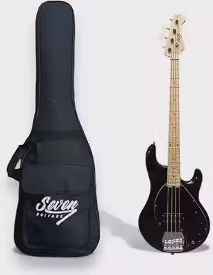 ContraBaixo Seven SBM 47 - ATIVO 4 Cordas BK Preto C/Bag