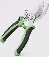 Tesoura para Poda Profissional Premium, Aço Inox, Corte Preciso, com Trava, Cabo Emborrachado Stronex