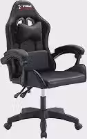 Cadeira Xtreme Gamers Maximum na Cor Preta, Giratória, Reclinável, Altura Ajustável, Confortável