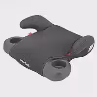 Assento de Elevação Booster Elite Preto Prime Baby 22-36kg Infantil Segurança 2 Porta-copos Conforto (Preto)