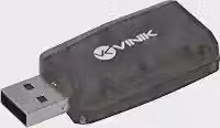 ADAPTADOR PLACA DE SOM USB 5.1 CANAIS VIRTUAL AUSB51 - VINIK, 25540