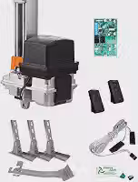 Automatizador Basculante Híbrido 2 mt 5/8 Para Portão Até 350 kg 220 V 8 Segundos