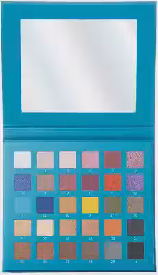 Catharine Hill Paleta de Sombras 30 Cores 1017/C1 18 Opacas 7 Cintilantes 5 Duochromes Alta Fixação Pigmentação Intensa