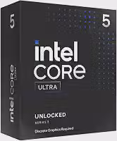 Processador Intel Core Ultra 5-245KF Arrow Lake (LGA 1851/14 Cores / 14 Threads / 4.2 GHz (5.2 GHz Turbo) / 24MB Cache) **S/Cooler S/Vídeo