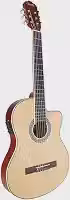 Violão Clássico Eletro-Acústico Lorenzzo 39' - Slim Cutaway - Nylon - Brown Fosco - VTLSC1954M