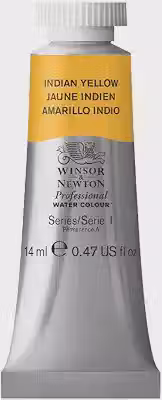 Winsor & Newton Aquarela profissional, tubo de 14 ml, amarelo indiano