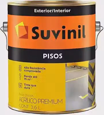 Tinta Suvinil Para Pisos Concreto 3,6L