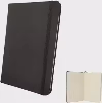Caderno Desenho A5 Capa Dura Sem Pauta Sketchbook Grande 14x21 80 Folhas