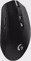 Mouse Gamer Sem Fio Logitech G305 LIGHTSPEED com 6 Botões Programáveis e Até 12.000 DPI - Preto