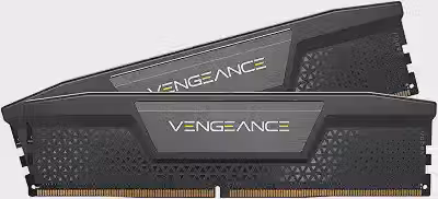 CORSAIR Memória de computador Vengeance DDR5 RAM 32GB (2x16GB) 6000MHz CL38 Intel XMP iCUE - Preto (CMK32GX5M2B6000C38)