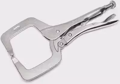 Alicate De Pressão Para Solda Tipo C Sata Prateado 11'