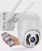 Câmera de Segurança Wi-Fi Externa IP A8 – Prova d’Água com Visão Noturna Infravermelha e Monitoramento em Tempo Real Premium (1)