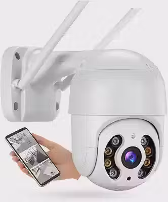 Câmera de Segurança Wi-Fi Externa IP A8 – Prova d’Água com Visão Noturna Infravermelha e Monitoramento em Tempo Real Premium (1)