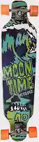 Skate Longboard Moon Time Life Game Speed