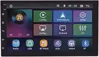 Central Multimídia MP5 Tela 7 Polegadas Roadstar RS-7200BR Pro Line Carplay Sem Fio