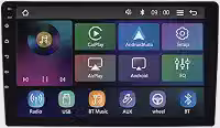Central Multimídia MP5 Tela 9 Polegadas Roadstar RS-9200BR Pro Line Carplay Sem Fio