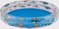 Mor - Piscina Inflável Redonda 180 Litros Estampada
