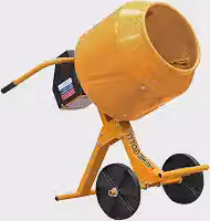 Betoneira Menegotti 130L 220V 1/2CV | Tambor Polímero Desmontável | 15 Ciclos/Hora | Motor Monofásico 0,5CV | 30 RPM | Compacta e Robusta