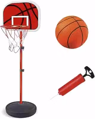 Basquete Radical Altura Regulável 105-139cm, DM Toys