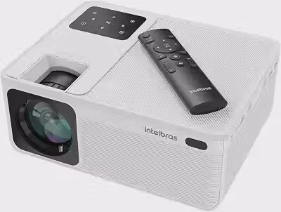 Projetor Intelbras PFL5211 Full HD 5200 Lúmens Branco