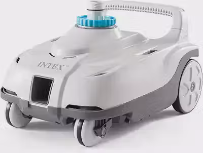 Intex Limpador Automático de Piscina ZX100 por Pressão, Mangueira 6,5m, Rodas Oversized - Para Piscinas até 549 cm