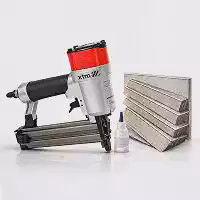 MTX Pinador e Pneumático Profissional com 5000 Grampos, F10 a F50mm