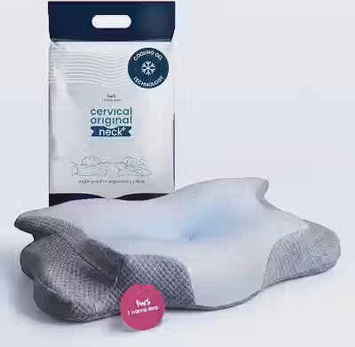 Travesseiro Cervical Neck Plus Gel - I wanna sleep - Com Gel Infuso