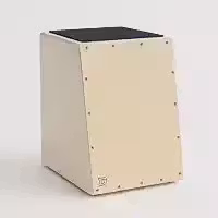 Cajon Instrumento Acústico De Percussão Esteira Inclinado Profissional Madeira