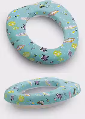 Assento Redutor Infantil Para Vaso Sanitário Troninho Estampado Almofadado Assento Macio e Higienico